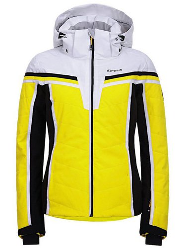 Icepeak Skijacke Pamplico XF Winterjacke mit abnehmbarer Kapuze und Schneefang, wasserdicht, wärmend