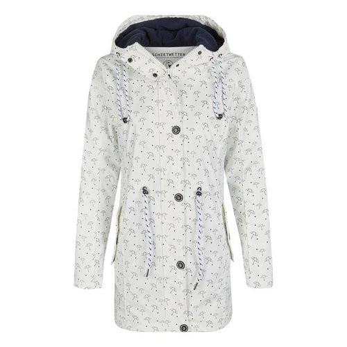 Schietwetter Regenmantel Damen Regenjacke wasserdicht, winddicht