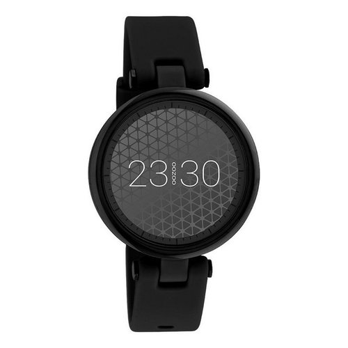 Oozoo Smartwatch Q00407 Armbanduhr Schwarz Silikonband 39 mm Smartwatch