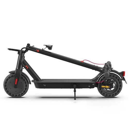 Iscooter E-Scooter Elektroscooter E-Scooter mit Straßenzulassung ABE 10'' Elektroroller, 500,00 W, 20,00 km/h, LED-Display und breites Trittbrett, eKFV Zulassung Faltbar E Roller