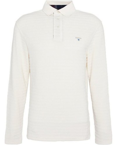 Barbour Sweater Langarm-Poloshirt Cramlington