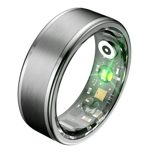 Yuede Smart Ring für Herren und Damen, Smartring Fitness Tracker Smartwatch (5ATM Wasserdichter Sport Ringe mit Mehreren Sportmodi) Gesundheitsring mit HerzfrequenzmesserBlutsauerstoff und Schlafqualitätsanalyse, , Fitness und Wellness Tracker, für iOS & Android