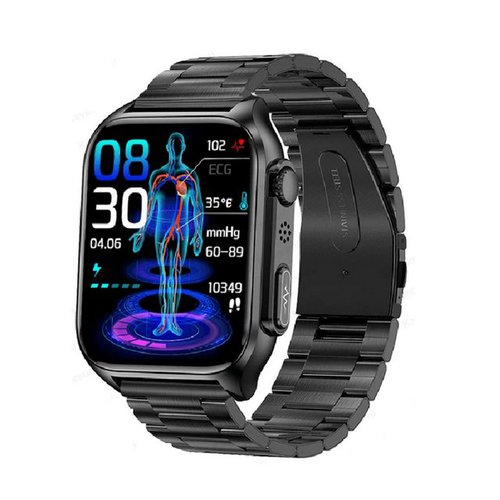 Hs Smartuhr Bluetooth Anruf Blutdruck Körper temperatur Messung Neue Smartwatch