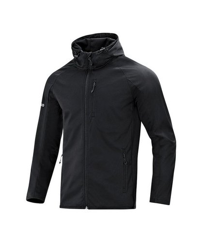 Jako Trainingsjacke Softshelljacke Light Damen Kapuze_Kordelzug