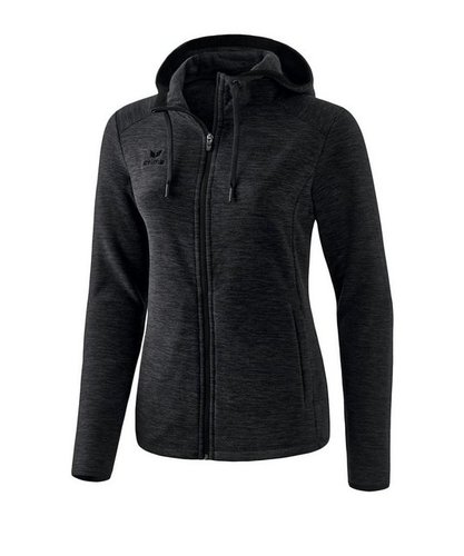 Erima Trainingsjacke Fleecejacke Damen Kapuze