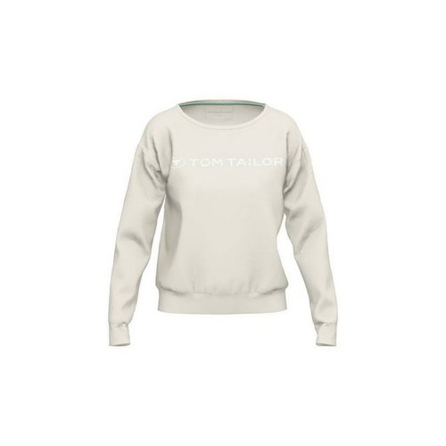 Tom Tailor Sweater Damen Sweatshirt - Sweater, Baumwolle, Rundhals