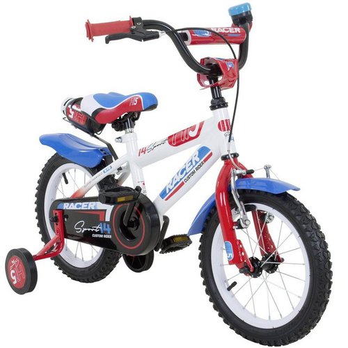 Hi5 Kinderfahrrad Racer, 1 Gang, ohne Schaltung, Kinderfahrrad 4 Jahre Fahrrad 100-115 cm Mädchen oder Jungen