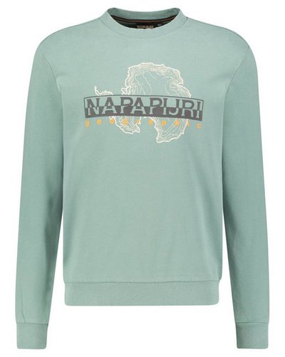 Napapijri Sweatshirt Herren Sweatshirt B-ICEBERG (1-tlg)