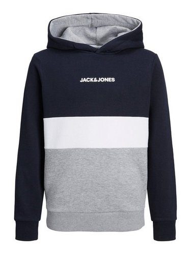 Jack & Jones Junior Sweatshirt JJEREID BLOCKING SWEAT HOOD SN JNR