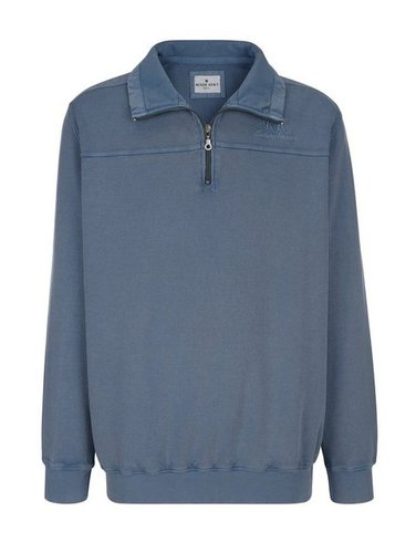 Roger Kent Sweatshirt Sweatshirt in moderner Used-Optik