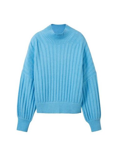 Tom Tailor Sweatshirt knit wide rib pullover
