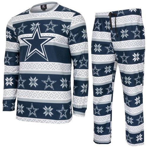 Forever Collectibles Sweatanzug NFL Teams XMAS Pyjama Hose Set