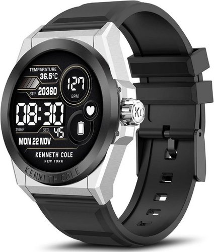 Bebinca Fur Herren HD-Bildschirm, IP68 Wasserdicht Fitness Smartwatch (1.32 Zoll, Android / iOS), mit Herzfrequenzmonitor Schlafmonitor Schrittzähler