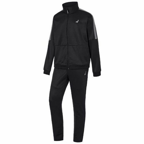Joluvi Trainingsanzug, Damen-Trainingsanzug Seam Schwarz