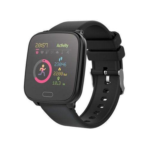 Forever GO JW-100 Smartwatch Armbanduhr Kinder Schritt, Zeit, Datum Smartwatch