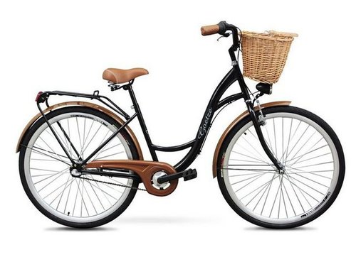 T&y Trade Cityrad 26 Zoll Mädchen Damen City Fahrrad Rad Bike 3 GANG NEXUS Reflex Schwar, 3 Gang Shimano, Nabenschaltung, Rücktritt, Gepäckträger, Licht, 3 Nexus Gang, Seitenständer, Korb