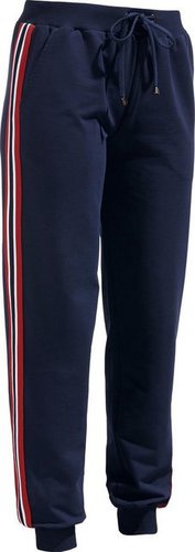 Erwin Müller Jogginghose Damen-Freizeithose, lang mit Bündchen (1-tlg) Uni