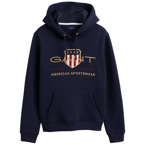 Gant Sweater Damen Hoodie - Archive Shield Sweat Hoodie