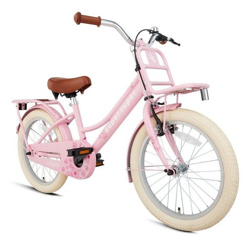 Popal Kinderfahrrad 18 Zoll Kinderrad Cooper Bamboo Single Speed, 1 Gang