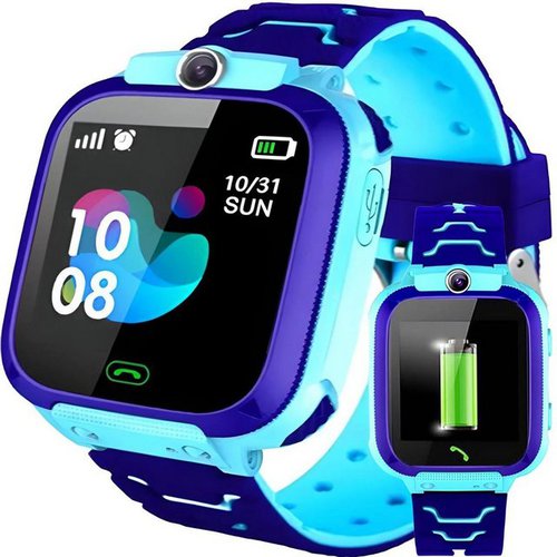 Welikera Smart Watch,Aufstellbare wasserdichte Handyuhr für Kinder Smartwatch