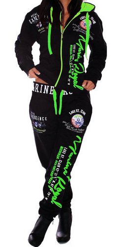 Jaylvis Jogginganzug Damen Trainingsanzug Sportanzug Streetwear Fitness Hausanzug Set
