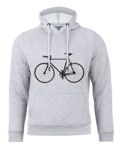 Cotton Prime Cotton Prime® Hoodie Bike - Fahrrad mit weichem Innenfleece