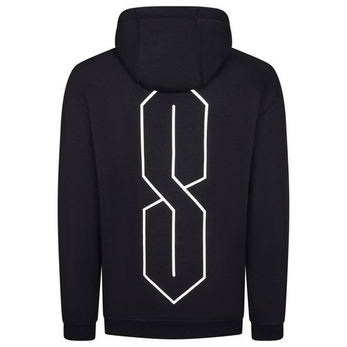 Musty Kapuzensweatshirt Iconic - Crystal Oversized Hoodie, Schwarz, Frauen & Männer Streetwear (winter, frühling, sommer, herbst, limitiert, oversized, warm, 1-tlg)