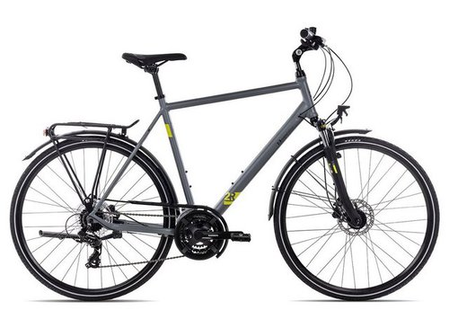 2r Manufaktur Trekkingrad TRX21, 21 Gang Shimano RD-TX-800-7 Schaltwerk, Kettenschaltung, Herrenrad 28 Zoll schwarz/grau