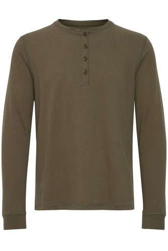 Indicode Longsweatshirt IDArmando Sweatshirt mit Knopfleiste