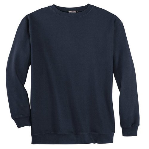 Adamo Sweater Übergrößen Sweatshirt navy von Fashion