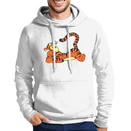 Blondie & Brownie Hoodie Herren Tigger Winnie Pooh Tiger Logo Mit Kapuze