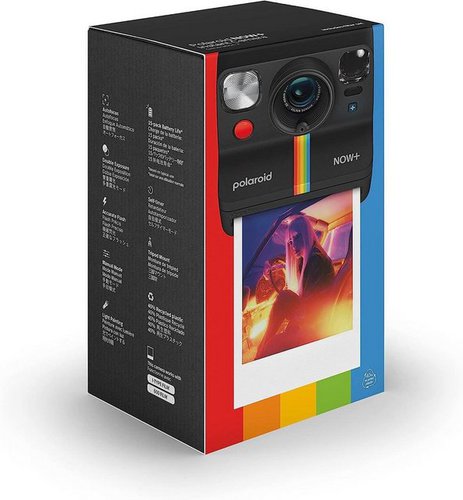 Polaroid Now+ Gen2 Kamera Schwarz Sofortbildkamera