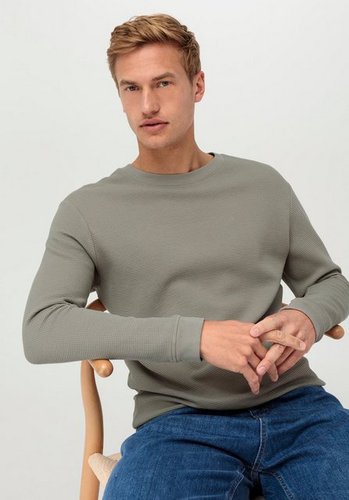 Hessnatur Sweatshirt Regular aus reiner Bio-Baumwolle (1-tlg)