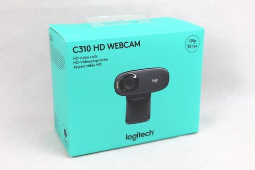 Logitech C310 720p HD Webcam USB Schwarz (960-001065) Webcam