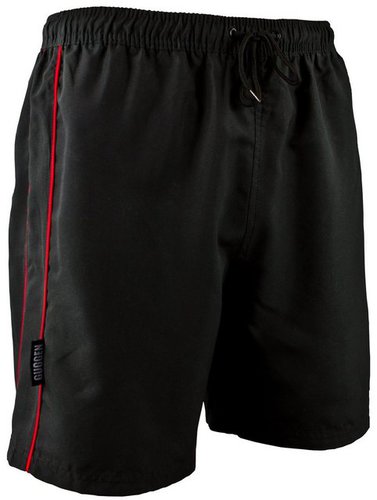 GUGGEN Mountain Badehose Badehose Herren BADEHOSE WECHSELT MUSTER BEI NÄSSE MUSTER Schnelltrocknende Badeshorts mit Kordelzug