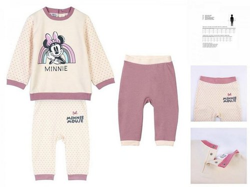 Disney Minnie Mouse Trainingsanzug Kinder Trainingsanzug Sportanzug Jogginganzug Hausanzug Minnie Mouse 3
