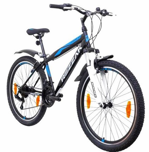 Rezzak Mountainbike 26 Zoll MTB Mountainbike Fahrrad Jugend Rad, 21 Gang Shimano, Kettenschaltung