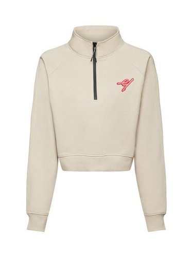 Esprit Sweatshirt Troyer-Sweatshirt (1-tlg)