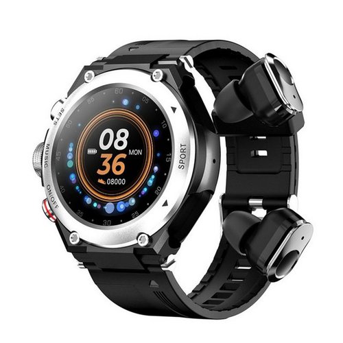 Welikera 3-in-1-Fitness-Tracker,1,28-Zoll-Bluetooth-Uhr mit Lautsprecher Smartwatch (1.28 Zoll)