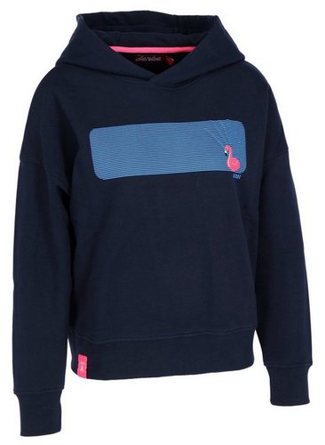 Derbe Kapuzensweatshirt Flamingo Hoodie Damen (1-tlg)