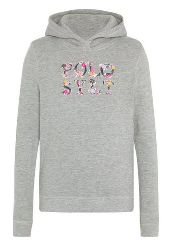 Polo Sylt Sweatshirt im floralen Logo-Design