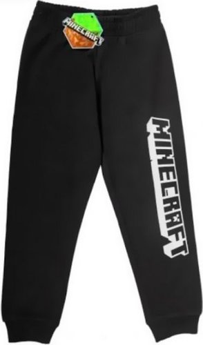 Minecraft Jogginghose Kinderjogginghose Schwarz Jungen + Mädchen Gamer Zocker 116 - 152
