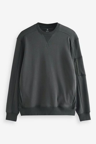 Next Sweatshirt Utility-Sweatshirt mit Rundhalsausschnitt (1-tlg)