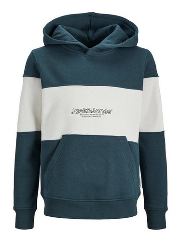 Jack & Jones Junior Sweatshirt JORLAKEWOOD BLOCK SWEAT HOOD BF JNR