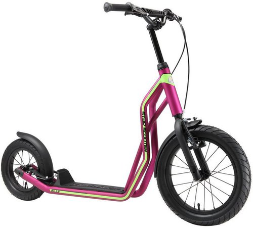 Star-scooter Cityroller 16 Zoll, Leichtgängige Lenkung, 16 Zoll Rad vorne, 12 Zoll Rad hinten,