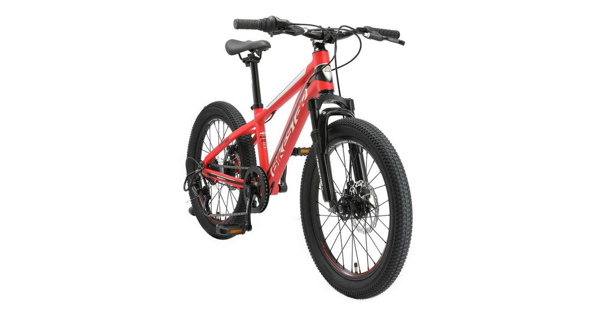 BIKESTAR Alu Kinderfahrrad 20 Zoll Ab 6-7 Jahre - 7 Gnge City Bike Mit  V-Bremse,