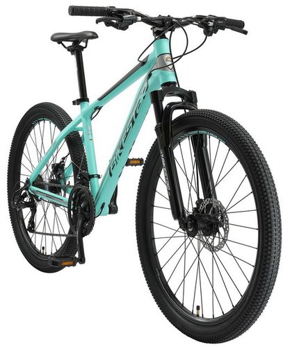 Bikestar Mountainbike 26 Zoll Reifen 16 Zoll Rahmen, 21 Gang Shimano Tourney RD-TY300 Schaltwerk, Kettenschaltung, Aluminium 26 Zoll