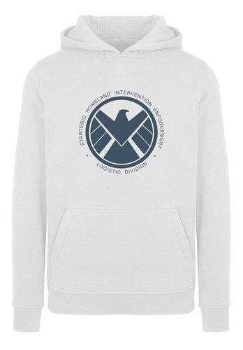 Of F4nt4stic Agent Marvel Avengers Hoodie SHIELD Print