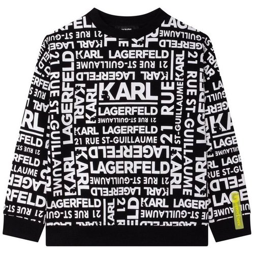 Karl Lagerfeld Sweatshirt Hoodie Pullover allover Logoprint