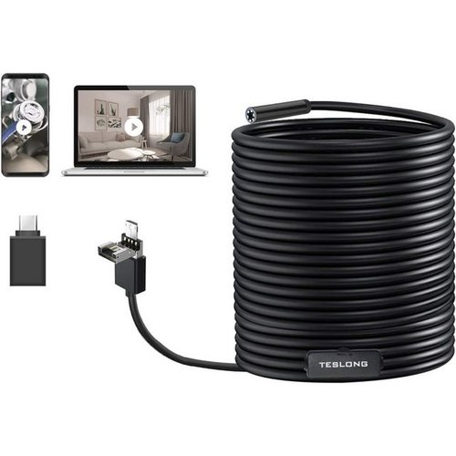 Jormftte Kabel 2MP HD Endoskopiekamera Objektivkamera (mini, wasserdicht)
